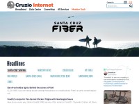Desktop screenshot for cruzio.com