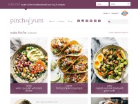 Desktop screenshot for pinchofyum.com