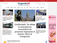 Desktop screenshot for urgente24.com