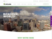 Desktop screenshot for linguava.com