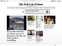 Desktop screenshot for sltrib.com