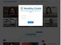 Desktop screenshot for healthyceleb.com