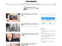 Desktop screenshot for tattooblend.com