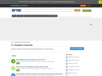 Desktop screenshot for bytes.com