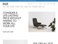 Desktop screenshot for eq3.com