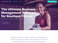 Desktop screenshot for marianatek.com