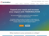 Desktop screenshot for terminalfour.net