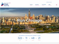 Desktop screenshot for chicagomarathon.com