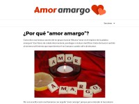Desktop screenshot for amoramargo.com