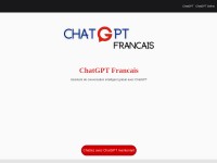 Desktop screenshot for chatgpt-francais.com