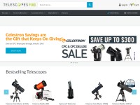Desktop screenshot for telescopesplus.com