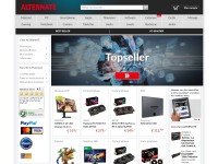 Desktop screenshot for alternate.fr