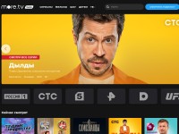 Desktop screenshot for videomore.ru