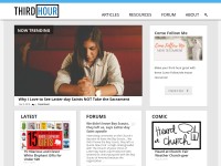 Desktop screenshot for thirdhour.org