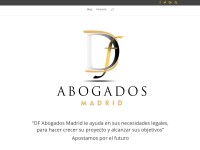 Desktop screenshot for abogadosmadrid.es