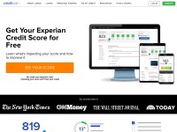 Desktop screenshot for credit.com
