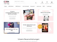 Desktop screenshot for cora.de