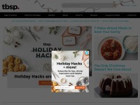 Desktop screenshot for tablespoon.com