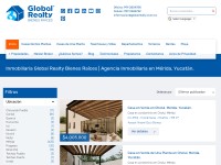 Desktop screenshot for globalrealty.com.mx