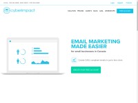 Desktop screenshot for cyberimpact.com
