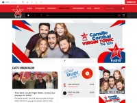 Desktop screenshot for virginradio.fr