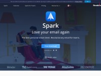 Desktop screenshot for sparkmailapp.com