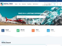 Desktop screenshot for nepaltrekadventures.com