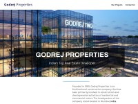 Desktop screenshot for godrejdeveloper.com