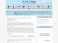 Desktop screenshot for scotusblog.com