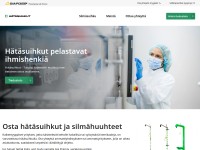 Screenshot of hatasuihkut.com