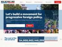 Desktop screenshot for winwithoutwar.org