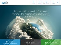 Desktop screenshot for maplesoft.com