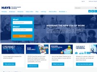 Desktop screenshot for hays.com