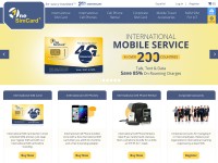 Desktop screenshot for onesimcard.com