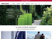 Desktop screenshot for swissgear.com