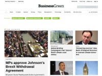 Desktop screenshot for businessgreen.com