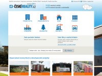 Desktop screenshot for ceskereality.cz