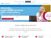 Desktop screenshot for snelstart.nl