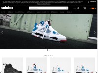 Desktop screenshot for solebox.com