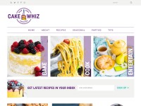 Desktop screenshot for cakewhiz.com