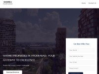 Screenshot of godrejhyderabad.co
