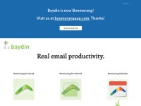 Desktop screenshot for baydin.com