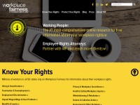 Desktop screenshot for workplacefairness.org