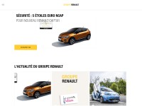 Desktop screenshot for renault.com