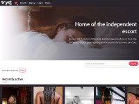 Desktop screenshot for tryst.link