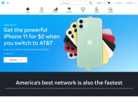 Desktop screenshot for att.com