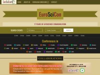 Desktop screenshot for euroscicon.com