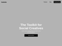 Desktop screenshot for instasize.me