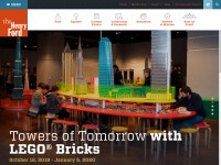 Desktop screenshot for thehenryford.org