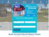 Desktop screenshot for myrtlebeach.com